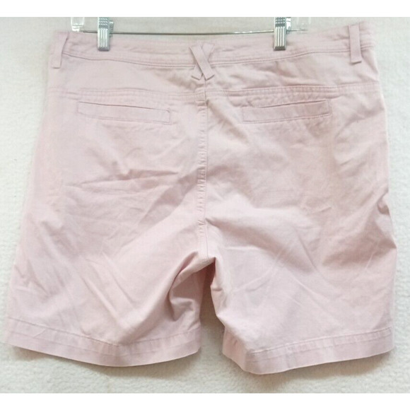 Riders By Lee Women's‎ Shorts Plus Size 16W Pink Cotton Blend 36x7" High Rise - Picture 5 of 5